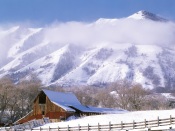 Winter Barn