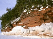 Squaw Bay Sea Caves, Wisconsin