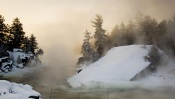 River at Sunrise, Ontario, Canada canada