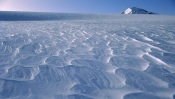 Wind Waves on Snow, Garden of Eden, Southern Alps, New Zealand
