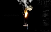 2012 Calendar - Dont Let Your Motivation Burnout