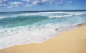Empty Beach in Hawaii