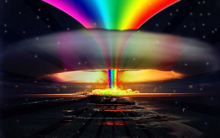 Rainbow Explosion