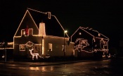 Decorated House for Christmas