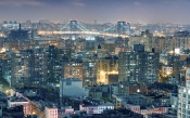 Williamsburg Bridge, Night, New York City