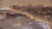 New York City. Fog
