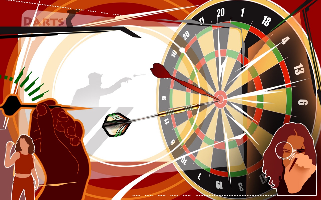 Sport in Vector. Darts