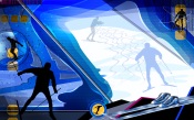 Sport in Vector. Cross-Country Skiing