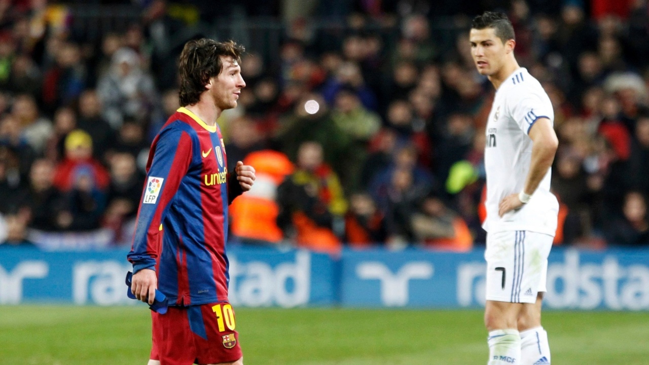 Cristiano Ronaldo and Lionel Messi