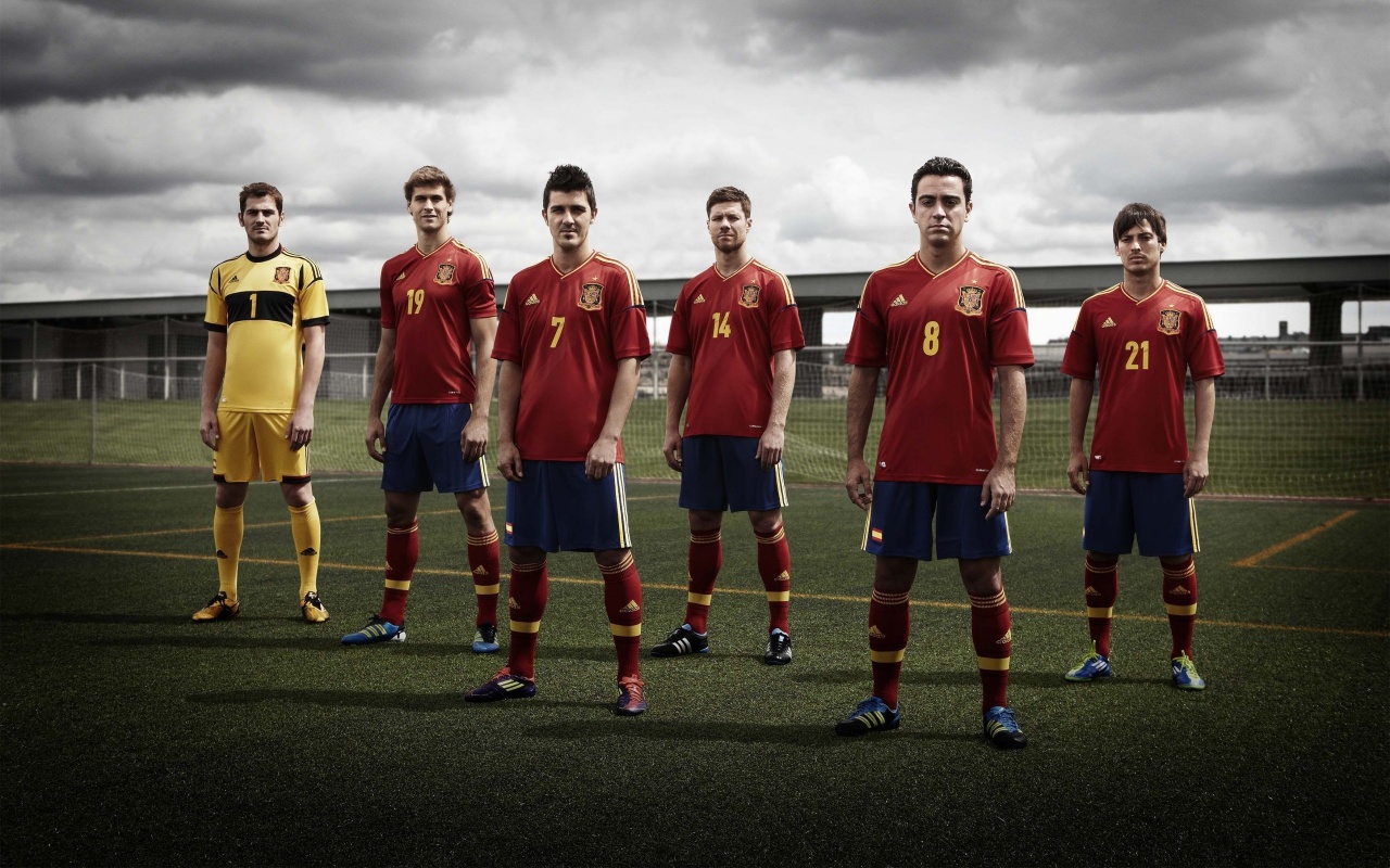 Spain National Team, David Villa, David Silva, Iker Casillas, Xavi Hernandez