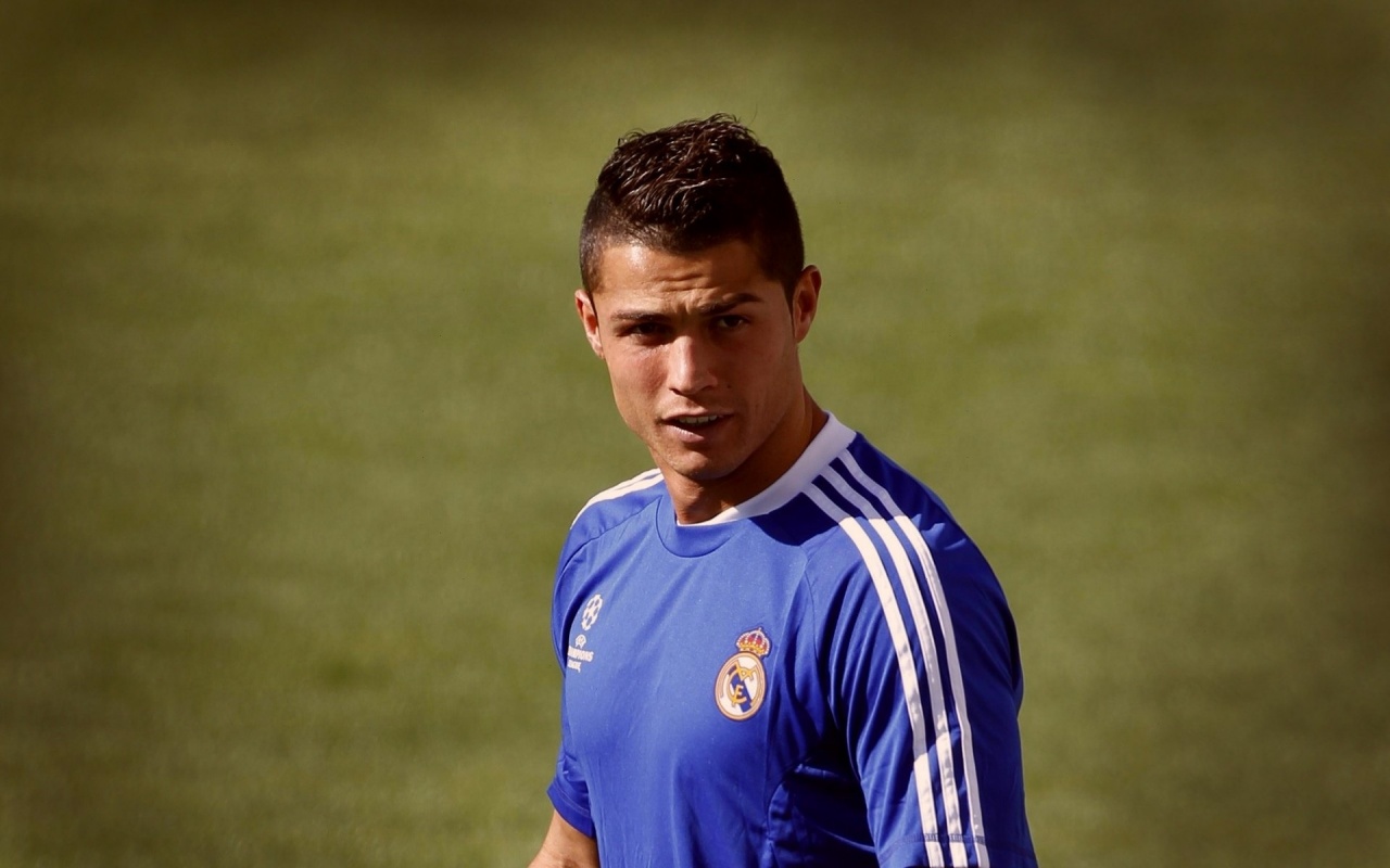 Cristiano Ronaldo on the Field