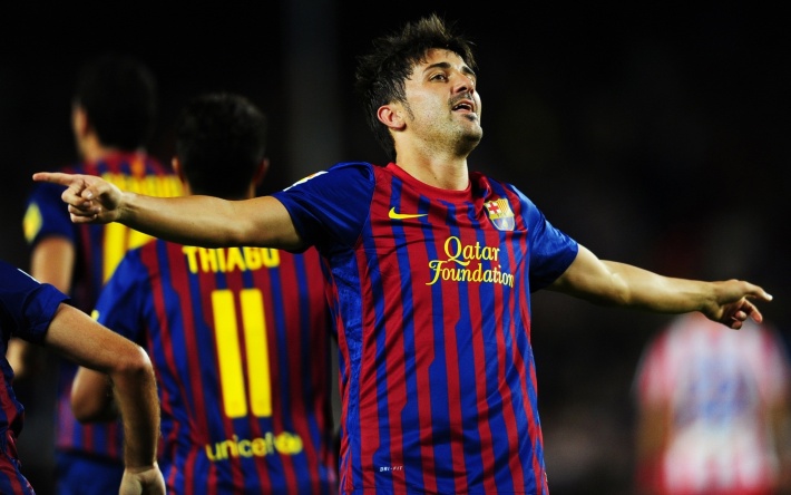 David Villa, FC Barcelona, Goal