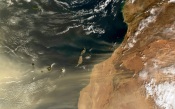 Sands of the Sahara Desert and Dunes in Motion