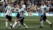 Argentina, Messi, Walter Samuel, Gabriel Heinze