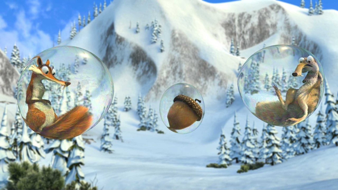 Ice Age 3: Dawn of the Dinosaurs, Squirrels and Nut