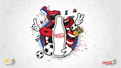 Coca-Cola, Football Euro 2012, Russian Flag
