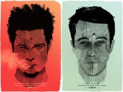 Fight Club, Edward Norton, Brad Pitt