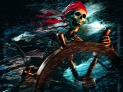 Pirates of the Caribbean, the Steering Wheel, Skeleton