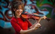 Lindsey Stirling Smiling