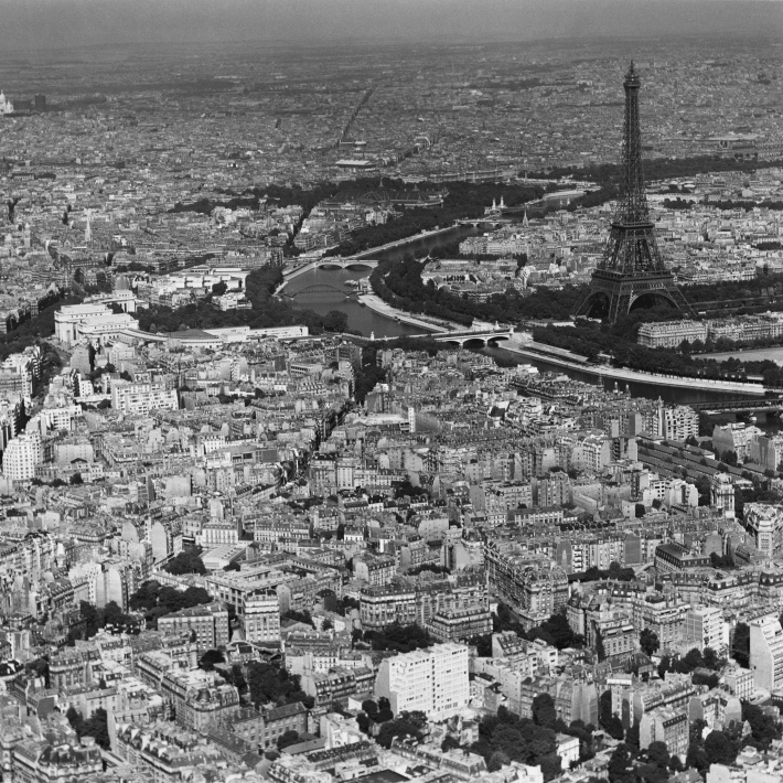 View on Paris City, France