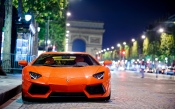 Orange Lamborghini Aventador Lp700