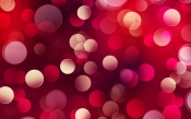 Red Circles Abstract Background