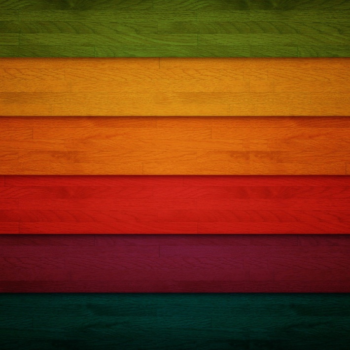 Colorful Wooden Strips