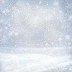 Snowflakes and stars background
