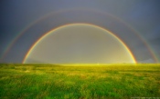 Double Rainbow, City Silt, Colorado, USA
