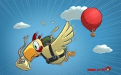 Chicks Can Not Fly Without A Parachute