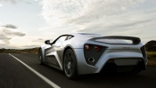 Zenvo ST1 on Road, Rear View