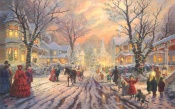 A Victorian Christmas Carol, Thomas Kinkade