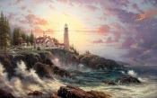 Clearing Storms, Thomas Kinkade