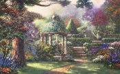 Gazebo of Prayer, Thomas Kinkade