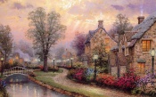 Lamplight Lane, Thomas Kinkade