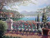 Terrace in Bellagio, Bob Pejman, Bellagio, Italy