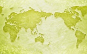 Green World Map