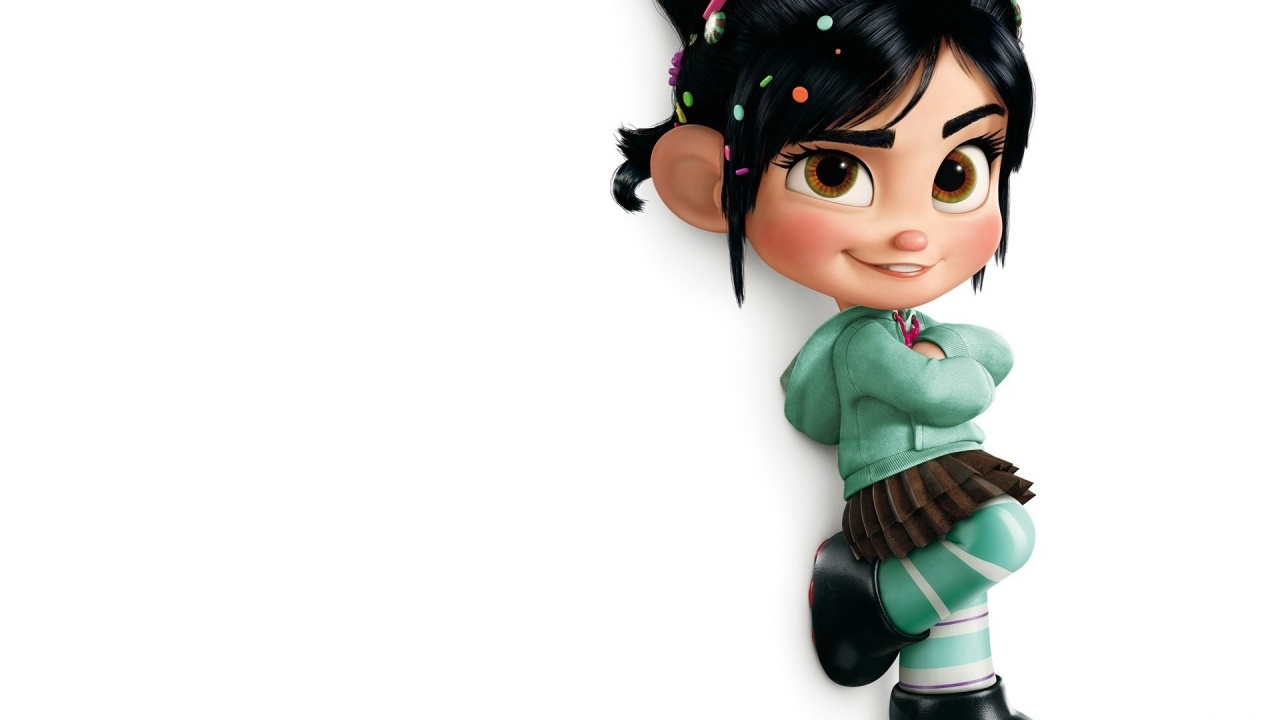 Wreck-It Ralph, Cute Vanellope Von Schweetz