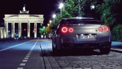 Nissan R35 Gt-R in Berlin Before The Brandenburg Gate