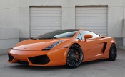 Orange Lamborghini Gallardo