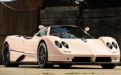 White Pagani Zonda C12 S 7.3 Roadster