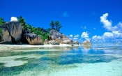 Wonderful Beach in Seychelles