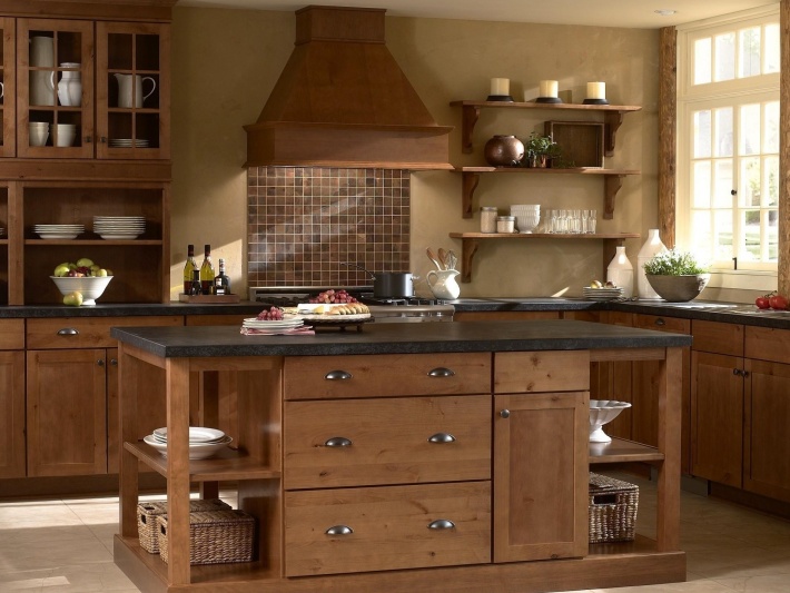 Wooden Kitchen Set