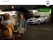 Skoda Octavia and Children