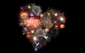 Fireworks Heart