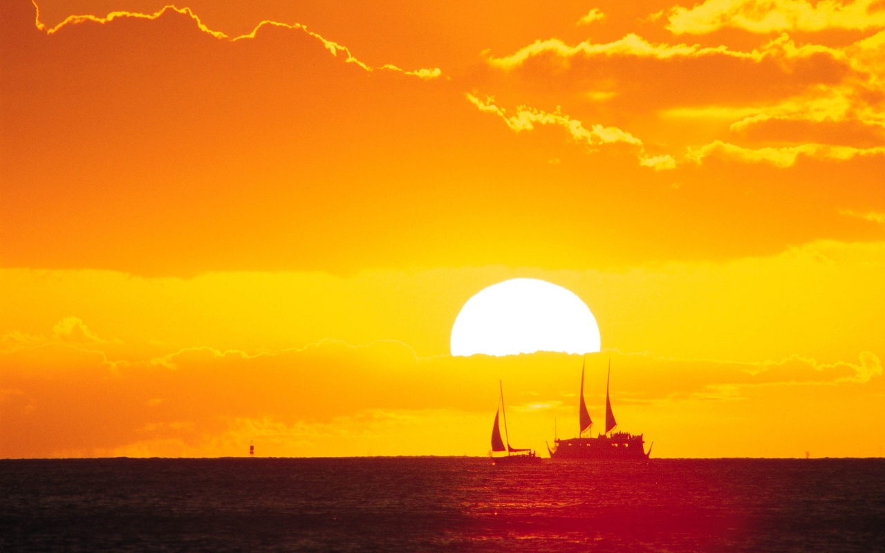 Sailboat at Sunset