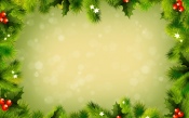 Green Christmas Background