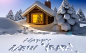 New Year in a Cozy Country House 1920x1200