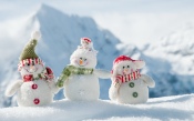 Three Snowmen