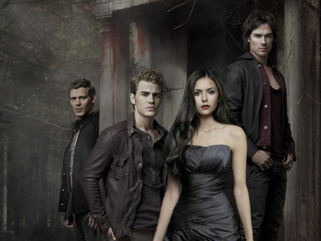 The Vampire Diaris, Joseph Morgan, Paul Wesley, Ian Somerhalder, Nina Dobrev